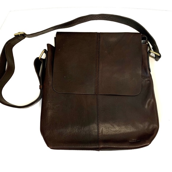 Saddler Handbags - SADDLER SDLR Leather Flap Messenger Crossbody Bag